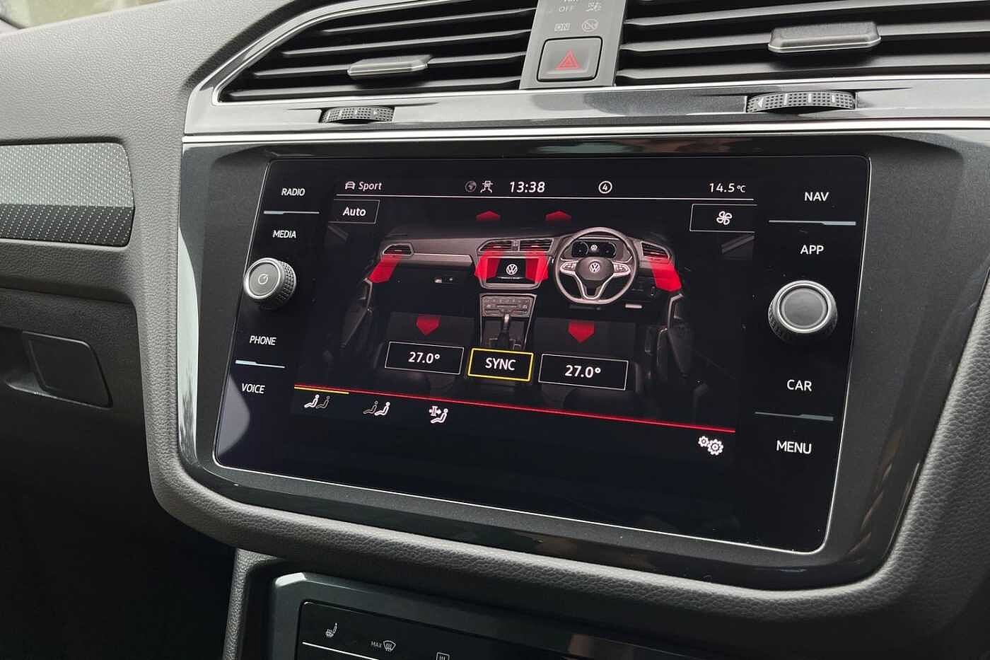 Volkswagen Tiguan 1.5 TSI R-Line SUV 5dr Petrol DSG Euro 6 (s/s) (150 ps) Rear view camera!