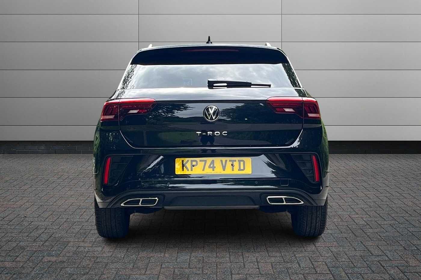 Volkswagen T-Roc 1.5 TSI R-Line SUV 5dr Petrol DSG Euro 6 (s/s) (150 ps) Upgraded 18 Nevada Alloy